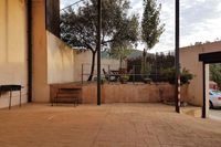 Porche y patio privados de Mirador de la Fuente